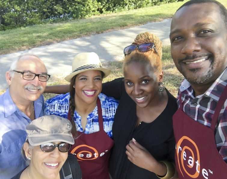 The little show that could... From home kitchen to national TV Lukkee, Rory, Thia, Calibe and Chef Irie
