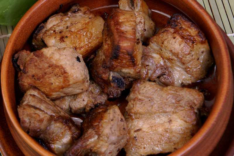 Haitian Griot (Fried Pork)