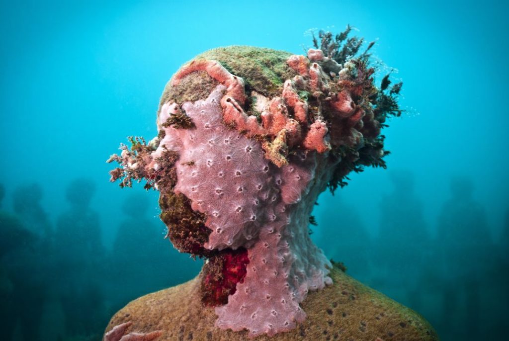 underwater sculpture