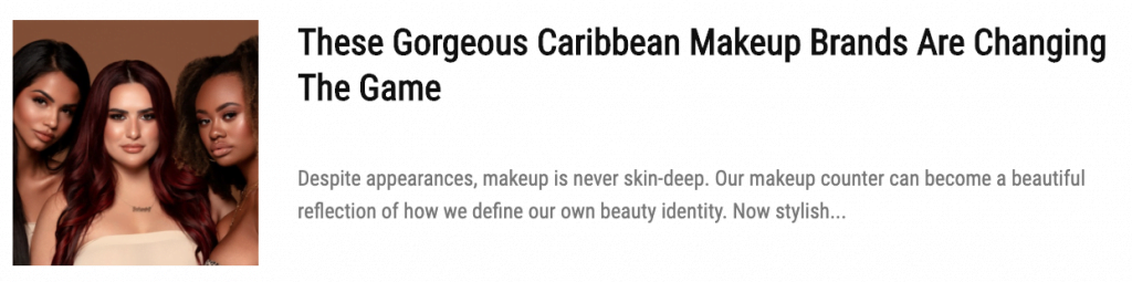 Caribbean Beauty Gurus Share Their Favorite Holiday Party Makeup ideas